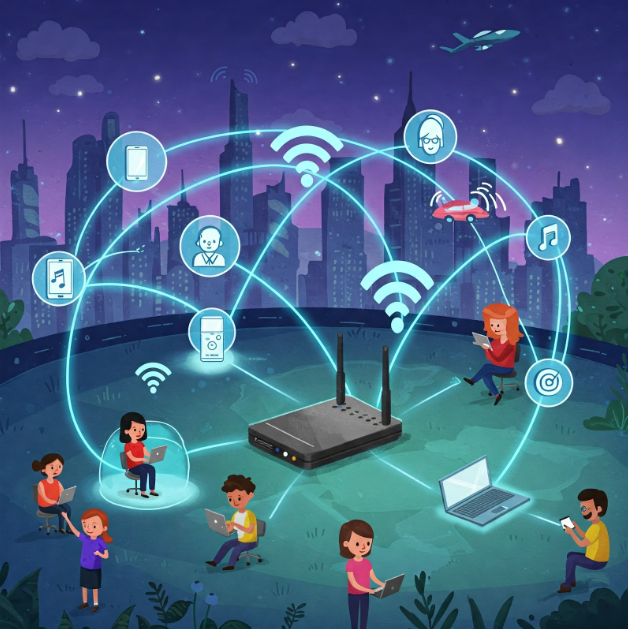 WiFi: The Invisible Cable That Connects Us to the Web, Everywhere